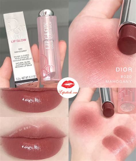 020 mahogany dior lip glow